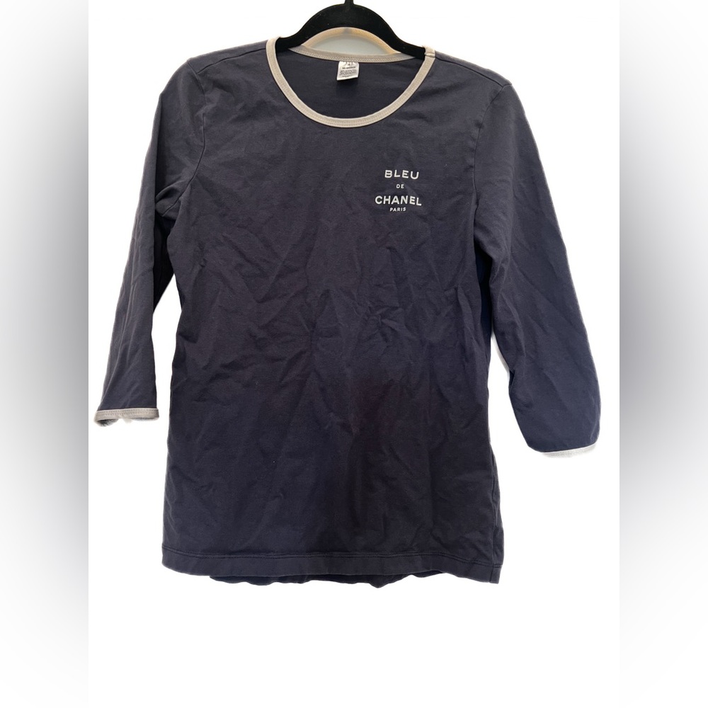 Bleu De Chanel promotional long sleeved tee shirt. Size medium